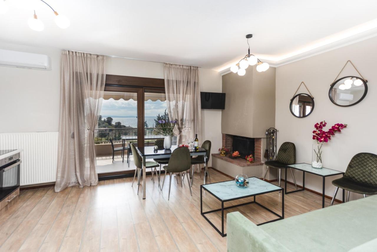Twinstars Wonderful View Apartment Kalyves Polygyrou Exterior photo